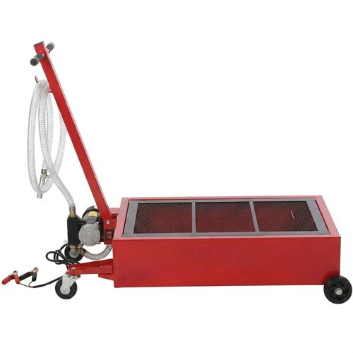 20 gal Oil Drain Pan with 12V Electric Pump